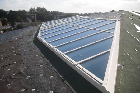 Montage lessenaarsdak Den Helder